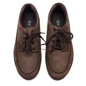 NEW NWOT BASS Leon Mens Brown Suede Leather Casual Shoes 8.5W